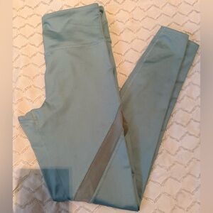 Forever 21 Light Teal Active Leggings size small